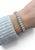 Early 21st Century 20.56 Carats Oval Cut Diamond Tennis Bracelet For Sale - Image 5 of 6