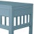Contemporary Colony Desk, Pool Blue For Sale - Image 3 of 9