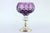 Cup in Cut Glass with Round Silver Base and Filling, in Good conditions. Designed 1920 to 1949