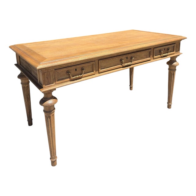 Directoire Style French Country Partner Desk Writing Table For Sale