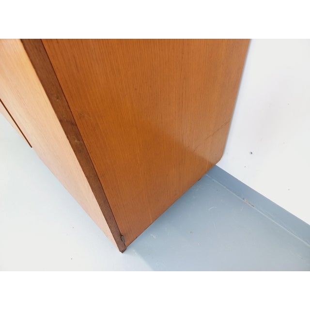 Wood Vintage Oak Wardrobe, 1960s For Sale - Image 7 of 14