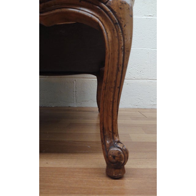 Wood Baker Furniture French Provincial Louis XV Chairs-a Pair For Sale - Image 7 of 10