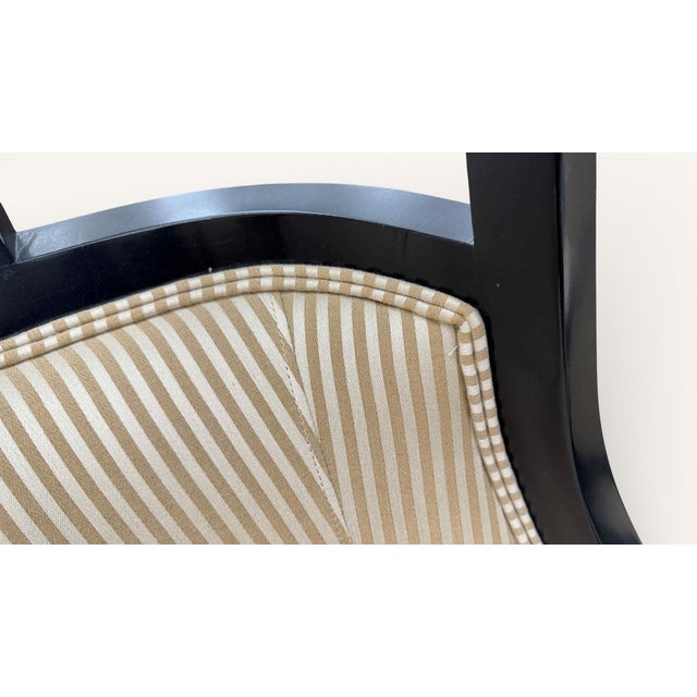 Jay Spectre for Century Furniture Wallis Simpson Lounge Chairs & Ottomans - 4 Piece Set For Sale - Image 12 of 18