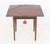 Wood Edwardian Style Folding Envelope Game Table For Sale - Image 7 of 9
