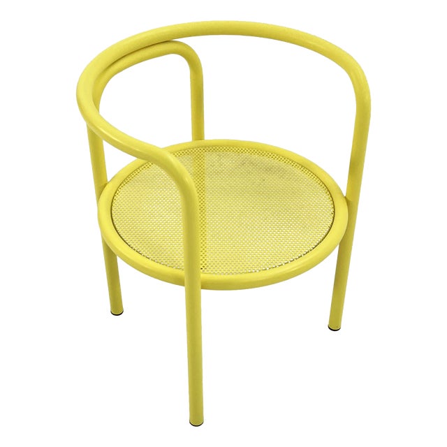 Yellow Locus Solus Chair by Gae Aulenti for Poltronova, 1960s For Sale