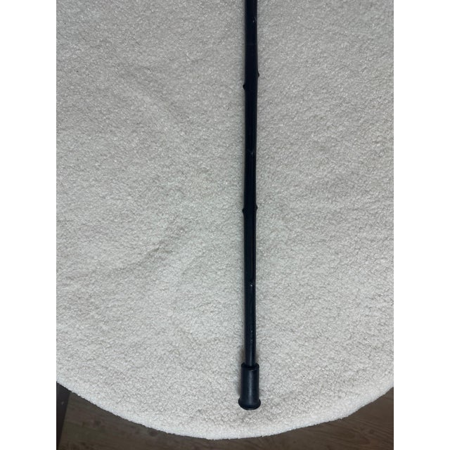 Black Silvered Bronze Walking Stick, 1900 For Sale - Image 8 of 10