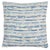 Rustic Schumacher Tomori Indoor/Outdoor 24" Pillow in Blue For Sale - Image 3 of 3