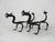 Wrought Iron Dragon Andirons, 1940s, Set of 2 For Sale - Image 4 of 10