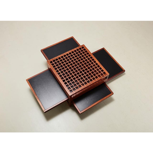 1980s Tetra Coffee Table by Bernard Vuarnesson for Bellato, 1980s For Sale - Image 5 of 10