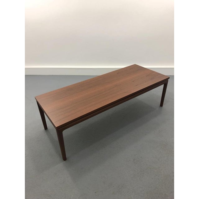 Brown Coffee Table by Ole Wanscher for France & Son, 1960s For Sale - Image 8 of 18