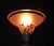 Victorian Bronze Table Lamp with Pink Empire Glass Shade, 1890 For Sale - Image 6 of 18
