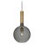 Not Yet Made - Made To Order Brass and Smoked Glass Rosdala Ceiling Lamp by Sabina Grubbeson for Konsthantverk For Sale - Image 5 of 5