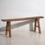 Antique Wooden Bench, 1870s For Sale - Image 9 of 10