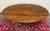 Antique English Country Oval Dining Table Farmhouse Pedestal Oak 1920s-30s For Sale - Image 12 of 18