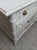 White 1970s Thomasville Allegro Faux Bamboo 9 Drawer Dresser Brass Hardware White Color For Sale - Image 8 of 13