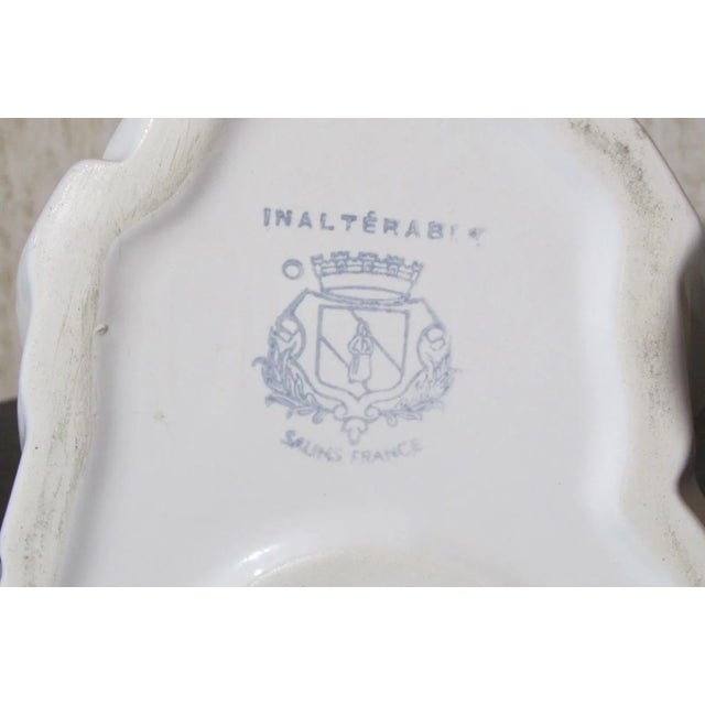 Vintage French Ceramic Vase For Sale - Image 4 of 9