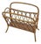 Rattan Bamboo Magazine Rack from Franco Albini, Italy, 1970s For Sale