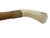 Bone Victorian 1901 Scotland Gold Filled Engraved Repousse Bone Handle Walking Stick Cane For Sale - Image 7 of 9