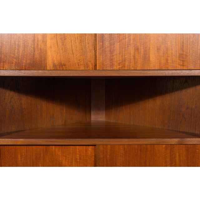 Mid-Century Modern Teak Corner Cabinet, 1960s For Sale - Image 12 of 15