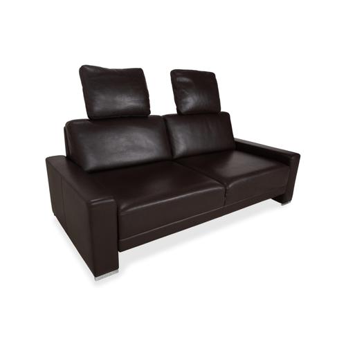 Leather Alba Three-Seater Sofa from Brühl For Sale - Image 6 of 18