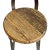 Farmhouse Vintage Farmhouse Iron & Wood Bar Stool For Sale - Image 3 of 4