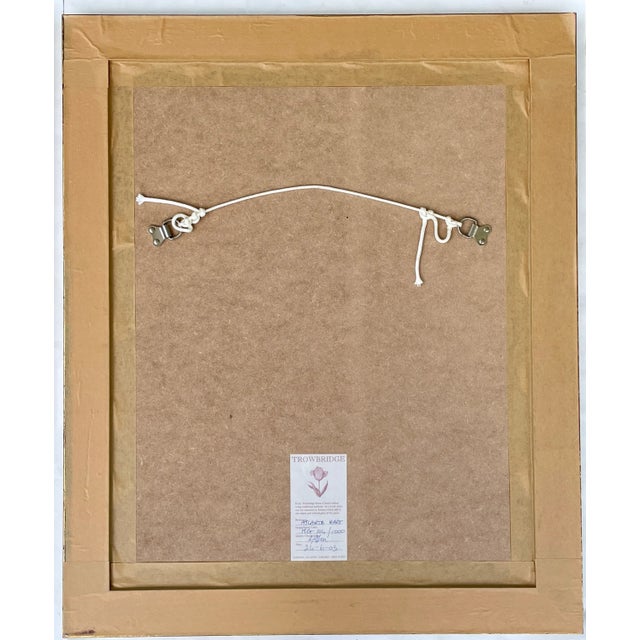 Wood Trowbridge Framed Botanical Prints Set of Two, Abraham Munting For Sale - Image 7 of 7