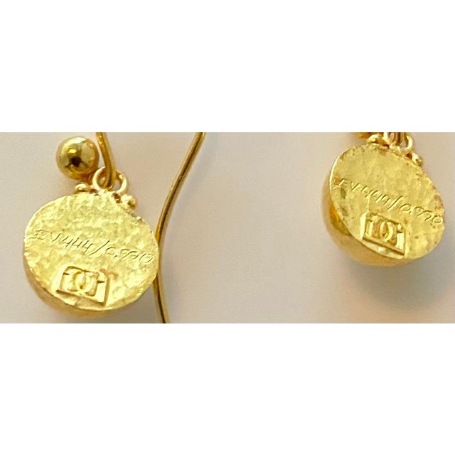 Vintage Gurhan 24k Spell Gold Single Drop Earrings, Original Alloy, Non-Recycled Gold, Brand New For Sale In Chicago - Image 6 of 8