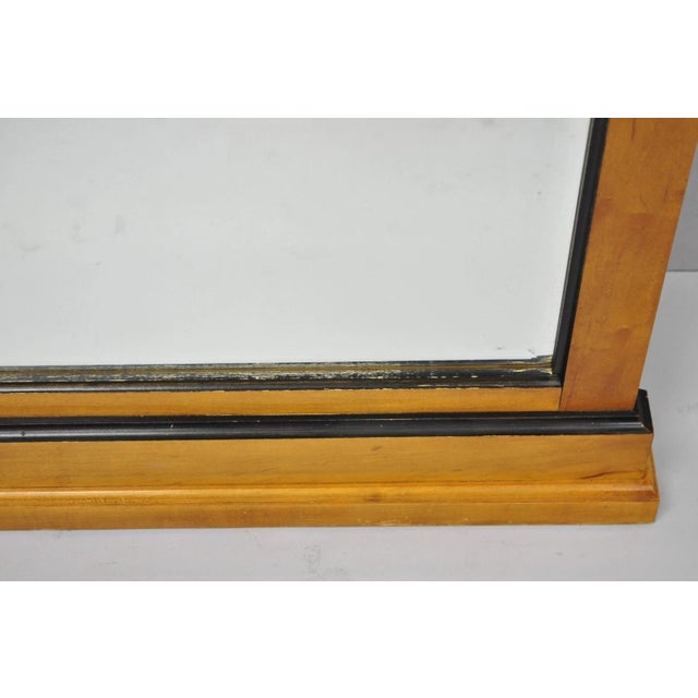 Thomasville Grand Classics Neoclassical Empire Cherry Wood Biedermeier Mirror For Sale In Philadelphia - Image 6 of 15
