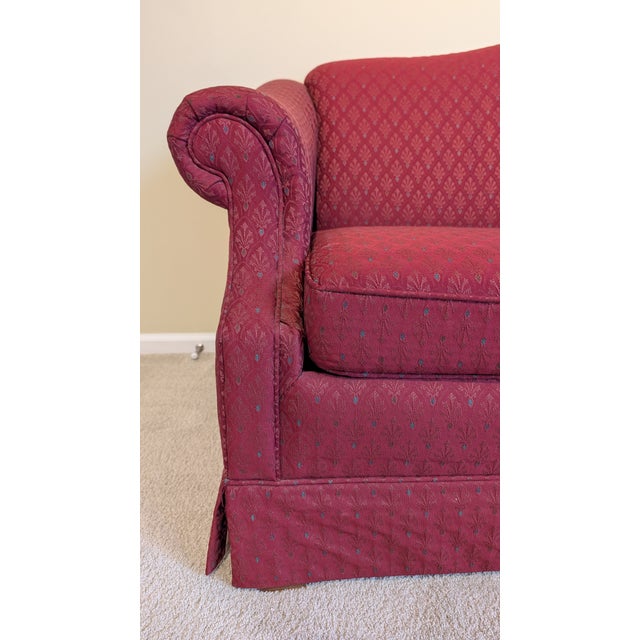 Flexsteel Traditional Pullout Sleeper Sofa Bed For Sale - Image 4 of 14