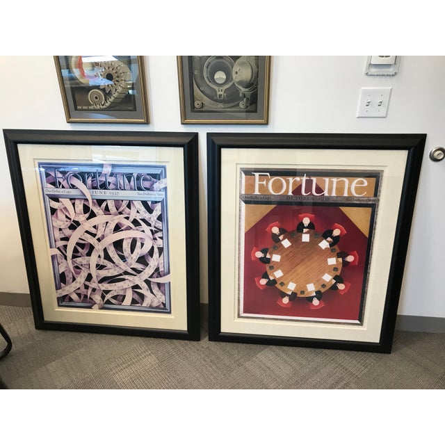 Huge Vintage Fortune Magazine Lithograph Art - October 1939 Board Room by Antonio Petruccelli For Sale - Image 12 of 12
