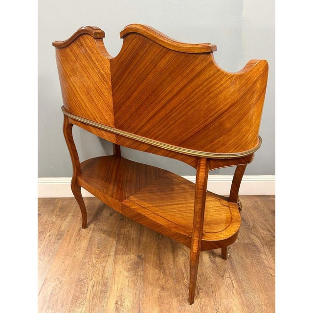 French Console Table in Kingwood For Sale - Image 13 of 18