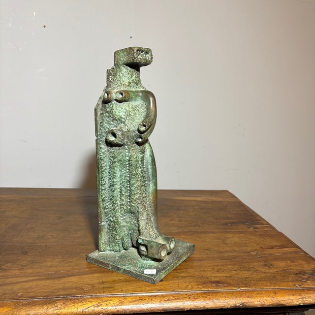Horst Böhm, Modernist Sculpture Totem, 1983, Bronze For Sale - Image 13 of 18