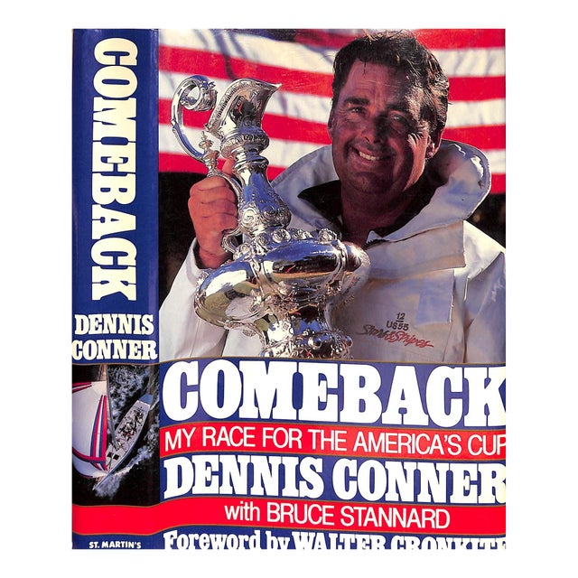 "Comeback: My Race for the America's Cup" 1987 Conner, Dennis (Inscribed) For Sale
