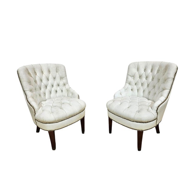 Chesterfield Armchairs, England, 1960s, Set of 2 For Sale - Image 16 of 16