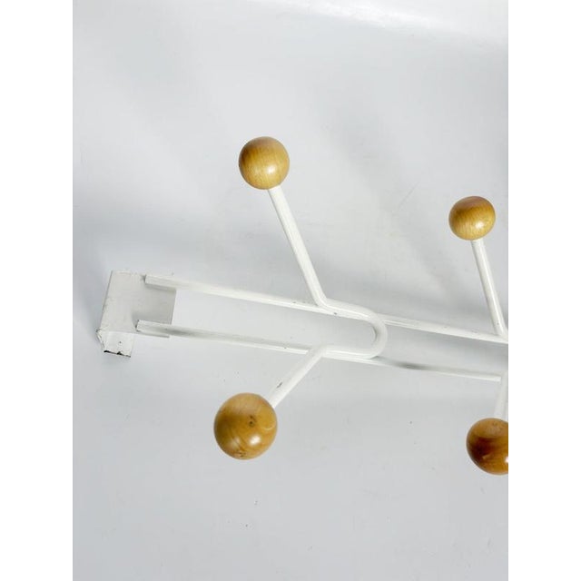 Iron and Wood Coat Rack, France, 1990s For Sale - Image 4 of 11