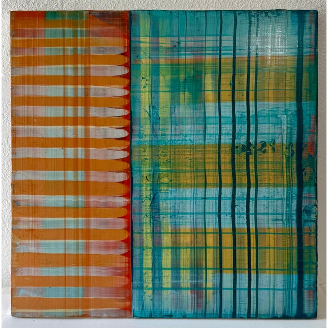 Paul Aho, Large Modernist Painting Contemporary Abstract Art Paul Aho, Palm Beach, Florida, 2004 For Sale - Image 10 of 16