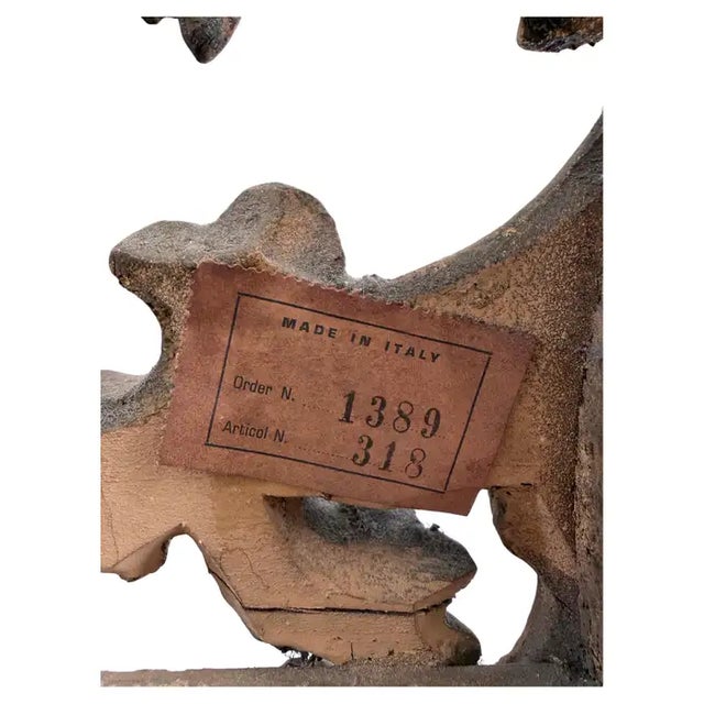 Chippendale Chinoiserie Style Carved Giltwood Bird Mirror, Italy For Sale - Image 9 of 10