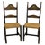 French Hand-Painted Side Chairs with Rush Seats, 19th Century, Set of 2 For Sale - Image 17 of 17