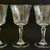 Cristal d' Arques Vintage French Cristal D’Arques Meridien Claret Wine Glasses – Set of 4 For Sale - Image 4 of 7