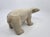 Art Deco Polar Bear Model in Crackled Ceramic by L&V Ceram, 1920s For Sale - Image 9 of 12