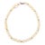 Mid-Century Modern 1950s Mid-Century Coastal Sponge Coral & Gold Plate Bead Necklace W/ Fishhook Clasp For Sale - Image 3 of 6