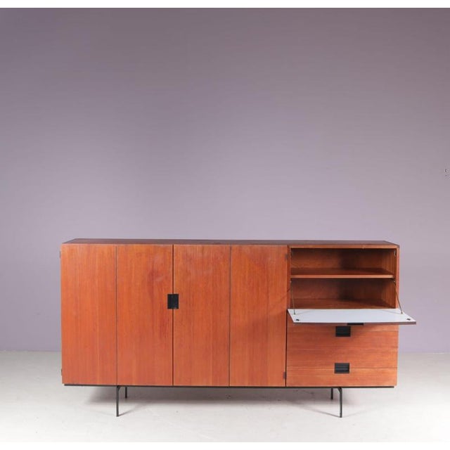 Cees Braakman Japanese Series Model Cu08 Cabinet by Cees Braakman for Pastoe, Netherlands, 1950s For Sale - Image 4 of 11