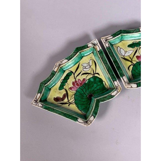 18th Century Set of 7 Chinese Porcelain Dishes, 18th Century, Kangxi For Sale - Image 5 of 12