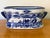 1980s Nautical Blue and White Transferware Foot Bath Planter For Sale - Image 6 of 11