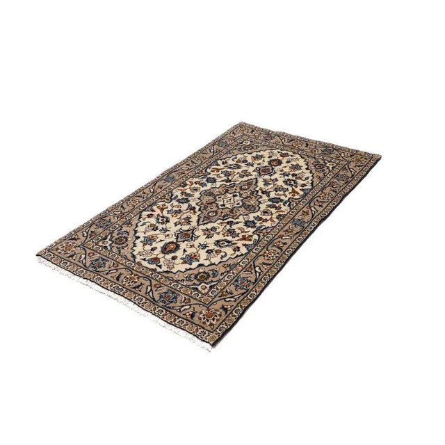 Kashan Rug in Virgin Wool For Sale - Image 11 of 11