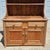 Late 19th Century Circa 1890s English Scrubbed Pine Hutch Cabinet Welsh Dresser Cupboard W/ Plate Racks For Sale - Image 5 of 18