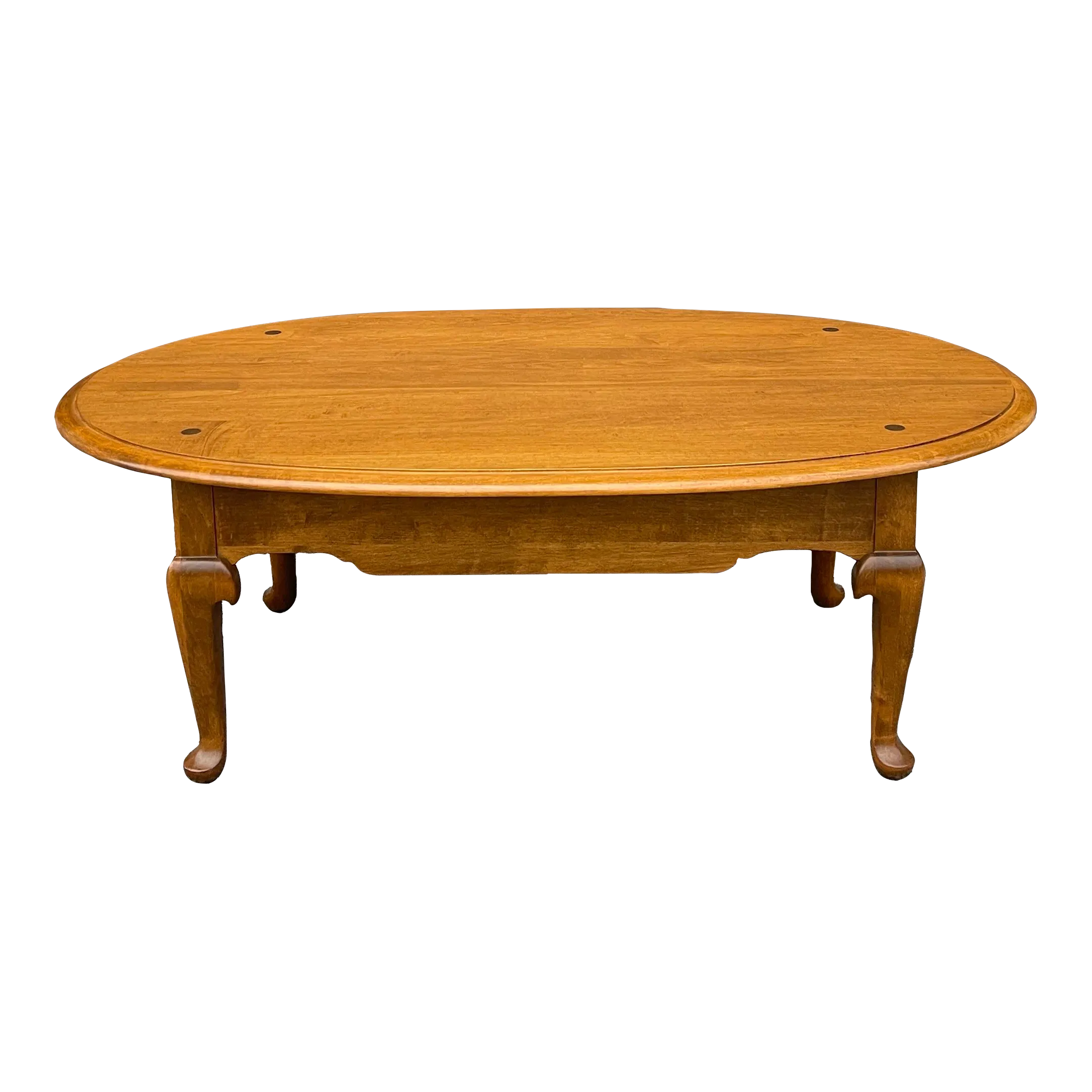 1980s Ethan Allen Heirloom Collection Solid Maple Traditional