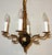 Antique French Swan Brass 4-Light Chandelier, 1950s, in Very Good conditions. Designed 1950 to 1959 I have official proof...