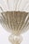 Vintage Murano Style Crystal J Arms Chandelier With Gold & Rose Inflections For Sale - Image 10 of 14