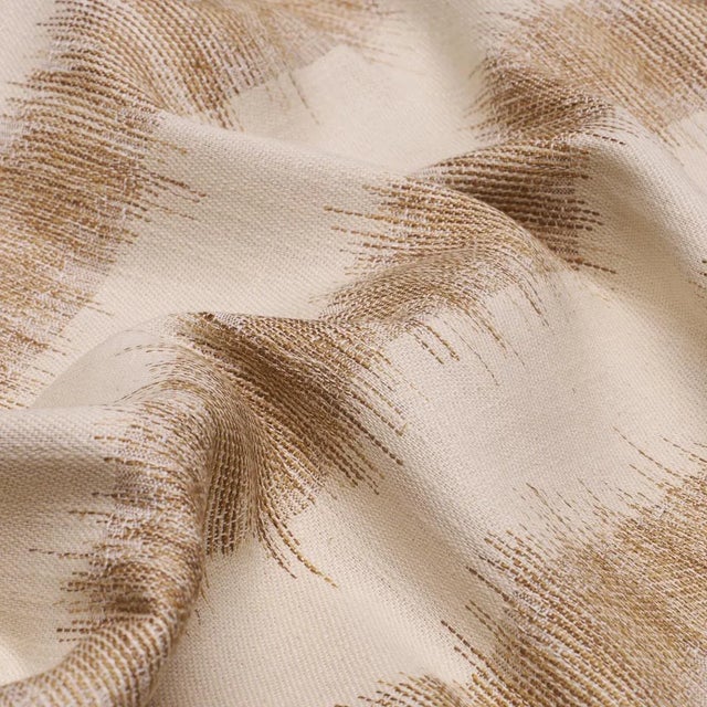 2020s SAMPLE - Schumacher Attleboro Ikat Fabric In Fawn For Sale - Image 5 of 5